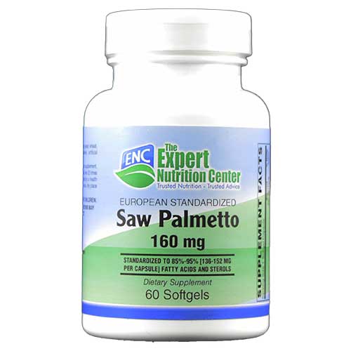 Saw Palmetto Berry Extract 160mg 60 Softgels
