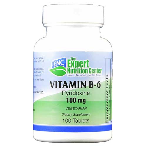 Vitamin B6 (Pyridoxine) 100 mg 100 Tabs